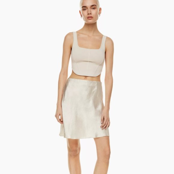 BABATON (Aritzia) Slip Mini Skirt - Picture 6 of 6